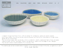 Tablet Screenshot of francescaverardo.com